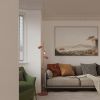 Lampadaire Aluminium Ocre Rouge GU10 3 KARBON