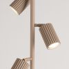 Lampadaire Aluminium Taupe GU10 3 KARBON