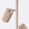 Lampadaire Aluminium Taupe GU10 3 KARBON