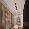 Appliques murales Aluminium Rouge GU10 1 KARBON