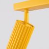 Plafonniers Aluminium Jaune GU10 4 KARBON