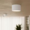 Plafonniers Aluminium Blanc Gx53 2 MODO