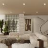 Plafonniers Aluminium Beige Gx53 1 MODO