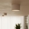 Plafonniers Aluminium Taupe Gx53 2 MODO