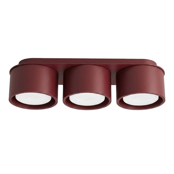 Plafonniers Aluminium Bordeaux Gx53 3 MODO