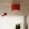 Plafonniers Aluminium Rouge Gx53 1 MODO
