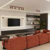 Plafonniers Acier Bordeaux GU10 6 RING