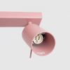 Plafonniers Acier Rose GU10 2 RING