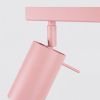 Plafonniers Acier Rose GU10 4 RING