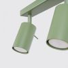 Plafonniers Acier Sauge GU10 3 RING