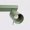 Plafonniers Acier Sauge GU10 6 RING