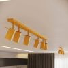 Plafonniers Acier Jaune GU10 3 RING