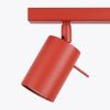 Plafonniers Acier Rouge GU10 2 RING