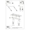 Plafonniers Acier Marron GU10 2 RING
