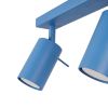 Plafonniers Acier Bleu GU10 4 RING