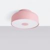 Plafonniers Acier Rose E27 4 OMIQ
