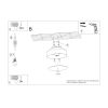 Plafonniers Acier Rose E27 4 OMIQ
