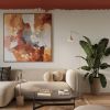 Lampadaire Acier Beige E14 1 NOX
