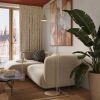 Lampadaire Acier Beige E14 1 NOX