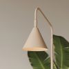 Lampadaire Acier Beige E14 1 NOX