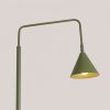 Lampadaire Acier Vert Olive E14 1 NOX