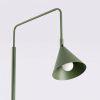 Lampadaire Acier Vert Olive E14 1 NOX