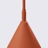 Lampadaire Acier Ocre Rouge E14 1 NOX