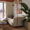 Lampadaire Acier Ocre Rouge E14 1 NOX