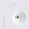 Lampadaire Acier Blanc E14 1 NOX