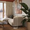 Lampadaire Acier Blanc E14 1 NOX