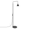 Lampadaire Acier Noir E14 1 NOX