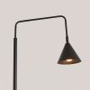 Lampadaire Acier Noir E14 1 NOX