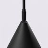Lampadaire Acier Noir E14 1 NOX