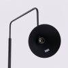 Lampadaire Acier Noir E14 1 NOX