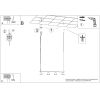 Lustres Acier Blanc E14 4 NOX