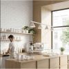 Lustres Acier Blanc E14 4 NOX