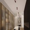 Appliques murales Aluminium Bourgogne GU10 1 Karbon