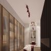 Plafonniers Aluminium Bourgogne GU10 1 Karbon