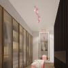 Plafonniers Aluminium Rose GU10 1 Karbon