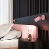 Plafonniers Aluminium Rose GU10 3 Karbon