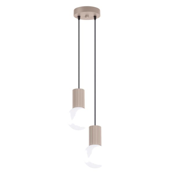 Suspensions Aluminium Taupe G9 2 Halo