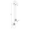 Suspensions Aluminium Taupe G9 2 Halo