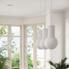 Suspensions Aluminium Blanc G9 3 Halo