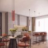 Suspensions Acier Ocre Rouge G9 2 Arche