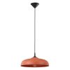 Suspensions Acier Ocre Rouge E27 1 Gina