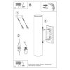 Appliques murales Acier Outremer GU10 2 Lagos