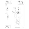 Plafonniers Aluminium Beige GU10 1 Quad