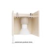 Appliques murales Aluminium Taupe G9 1 Quad