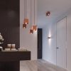 Appliques murales Aluminium Ocre Rouge G9 1 Quad