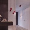 Appliques murales Aluminium Bourgogne G9 1 Quad